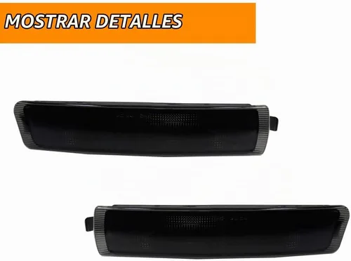 Vista 2 de ADIIL Juego de 2 luces LED de posición lateral para BMW Z3 M Coupe Roadster Carcasa de lente ahumada