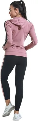 Vista 3 de Conjunto de chaleco y leggings para mujer, conjunto de ropa de entrenamiento de yoga, conjunto de 3 piezas para mujer