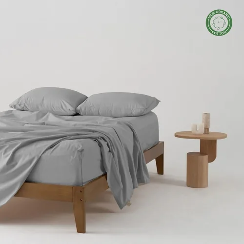 Vista 12 de Juego de ropa de cama de 6 piezas, juego de sábanas de algodón de 1000 hilos, bolsillo extra profundo de 28 pulgadas, tejido satinado nítido y Negro