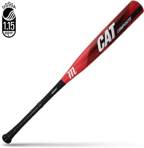 Vista 2 de Marucci CAT COMPOSITE USSSA Bate de béisbol de la Liga Senior, barril de 2 3/4