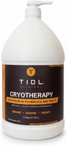 Vista 10 de TIDL Crema de alivio del dolor de crioterapia, 3 onzas, dolor de cuello específico, alivio del dolor articular y muscular con mentol orgánico a base