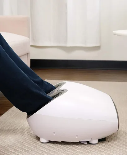 Vista 7 de Aurora Health & Beauty Masajeador de pies de compresión de aire Shiatsu con terapia de calor