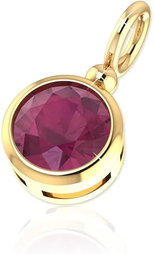 Vista 3 de Belinda Jewelz Womens 14K Solid Yellow Gold Mini Lucky Charm Pendant For Necklace and Bracelet Dainty Delicate for Her on Birthday Christmas New