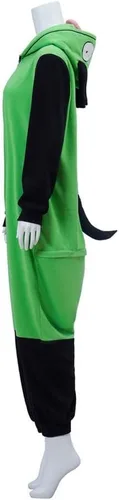 Vista 5 de Invader Cosplay Zim Disfraz Adulto Zim Pijama