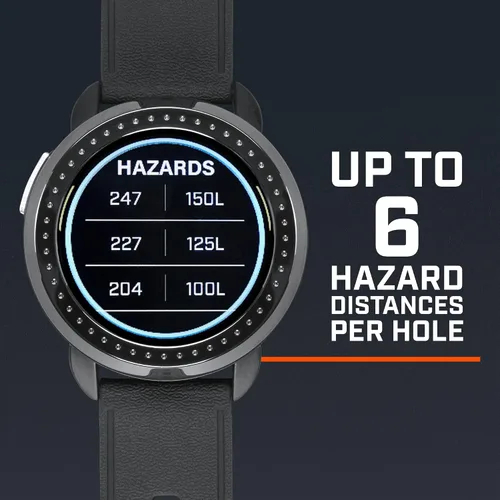 Vista 8 de Bushnell Golf iON Elite GPS Watch – Color Touchscreen, Slope‑Adjusted Yardages, 38,000+ Courses, Shot Tracker, USB‑C, Magnetic Charger