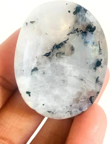 Vista 8 de Hermosa piedra de pulgar curativa de amatista para el pulgar, piedra de pulgar para el bienestar, reiki, Feng Shui, regalos tranquilos, perfecto