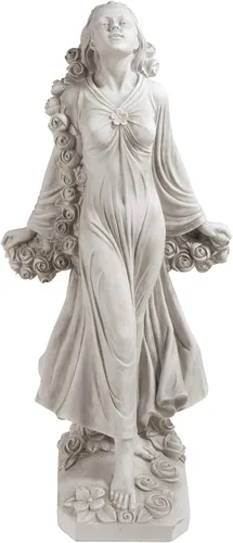 Vista 3 de Design Toscano Flora: Estatua de la Patrona Divina de los Jardines