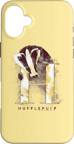 Vista 23 de Harry Potter Carcasa de acuarela Hufflepuff para iPhone 17