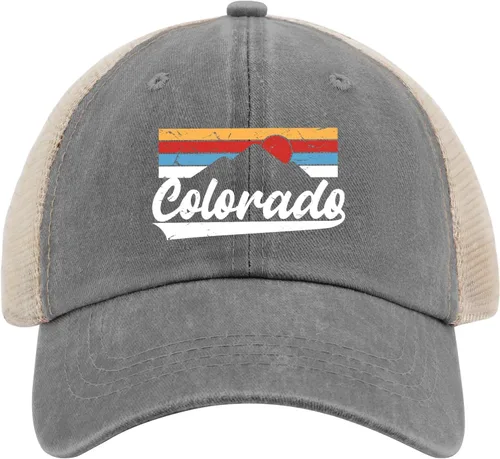Vista 8 de Sefgaen Gorra Colorado Mountains Gorra Mujer Dad Sombreros con Sombrero de Diseño