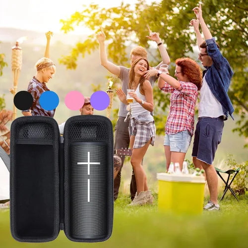 Vista 8 de Estuche de almacenamiento compatible con Ultimate Ears UE Boom 4 3 Estuche negro