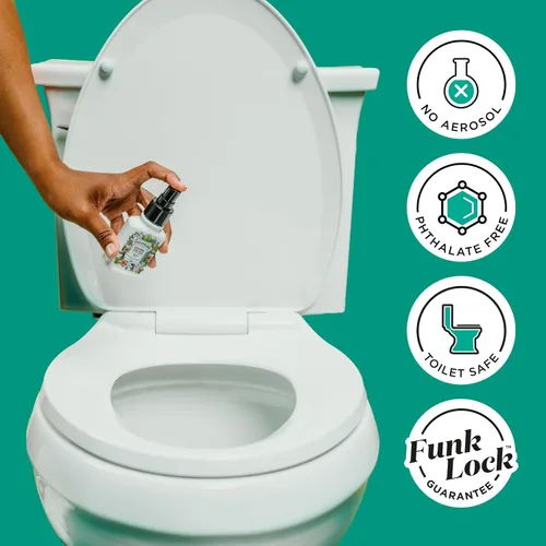 Vista 5 de Poo-Pourri Before-You-Go - Aerosol para inodoro, Beach Bum, 2 onzas