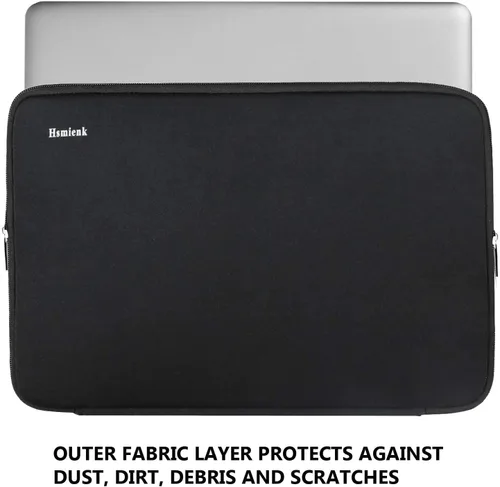 Vista 10 de Funda para portátil, bolsa de transporte con protección para computadora compatible con MacBook Air nuevo de 13 pulgadas M2/A2681 M1/A2337, MacBook