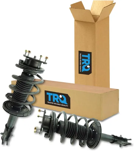 Vista 91 de TRQ - Conjunto de puntal delantero y resorte helicoidal (lados del conductor y del pasajero), para auto