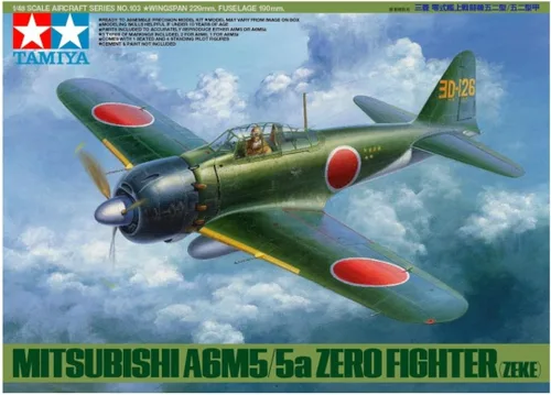 Vista 8 de Tamiya Mitsubishi A6M5/5A Zero