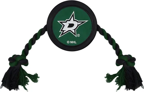 Vista 29 de Juguete de goma First Dog Puck – Cuerda de tiro resistente para perros y gatos – Juega hockey con tu mascota – Juguete con licencia de los Anaheim