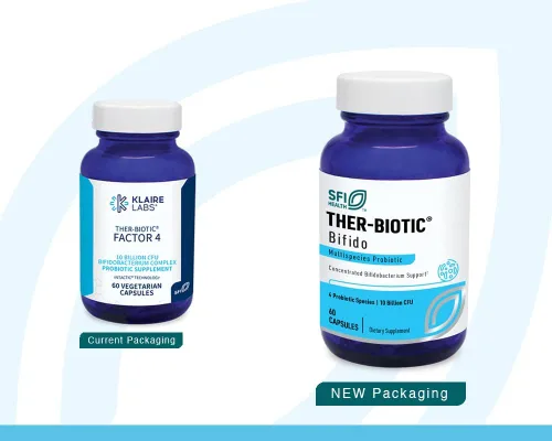 Vista 2 de Klaire Labs Ther-Biotic Factor 4 – 10b CFU Bifidobacterium Bifidum Probiótico con Breve, Lactis y Longum – Inmune + Apoyo a la salud intestinal