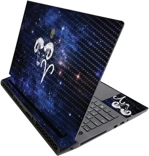 Vista 597 de MightySkins - Skin brillante con purpurina para Alienware M17 R3 (2020) y M17 R4 (2021) - Diversión de los años 90 Acabado duradero con purpurina