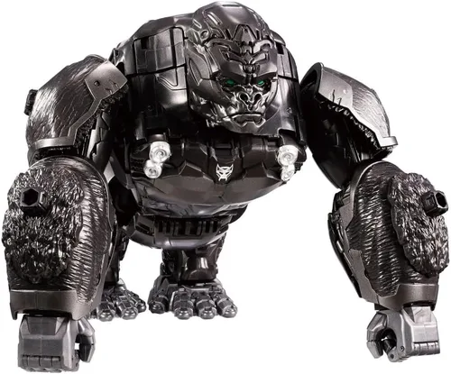Vista 2 de Transformers Takara Tomy Rise of The Beasts - Figura de acción de 9 pulgadas, Optimus Primal (negro) (F78970000)