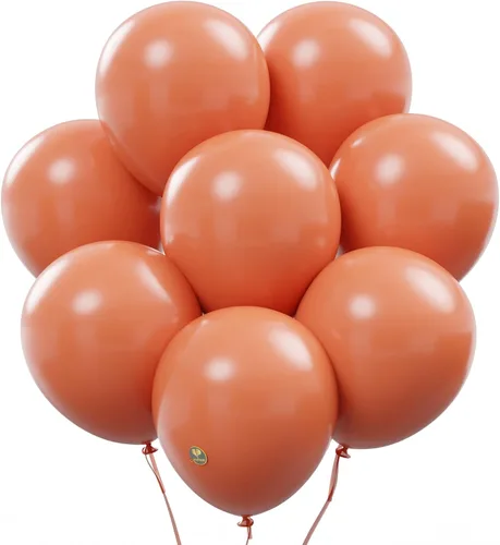 Vista 17 de AFTERLOON® - Globos de látex de goma natural de alta calidad, 24 unidades, color albaricoque, 12 pulgadas, color mate, duradero, grueso, extra