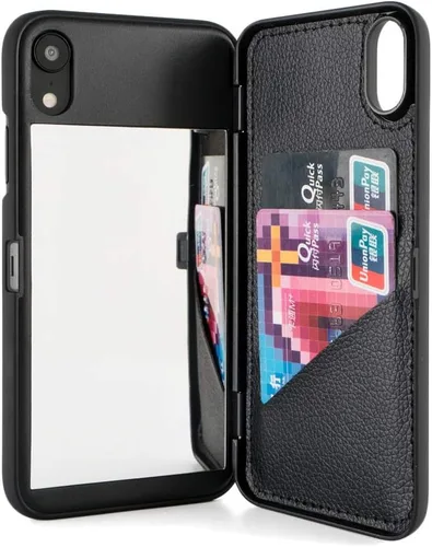 Vista 15 de Funda para iPhone 11 Pro Max, funda tipo cartera de lujo para mujer con tarjetero a prueba de golpes espejo y soporte para Apple iPhone 11 Pro Max