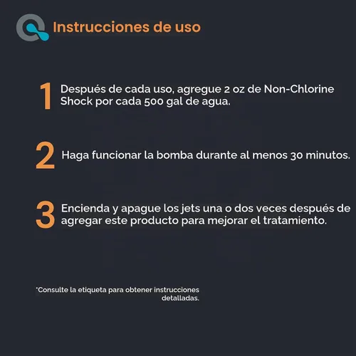 Vista 3 de AquaDoc - Oxidante mejorado para bañera de hidromasaje sin cloro, 32 onzas