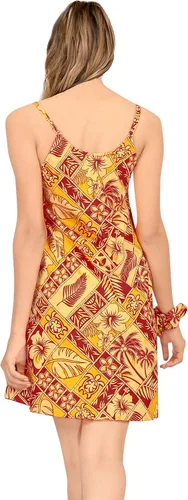 Vista 3 de LA LEELA Camisón Vacay Beach para luna de miel para mujer, mini vestido de noche