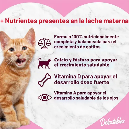 Vista 9 de Delectables Bisque Kitten - Golosinas húmedas para gatos, atún y pollo (paquete de 12) (el embalaje puede variar)