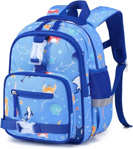 Vista 26 de Mochila 11 para niños y niñas, Mariposa, Compacto