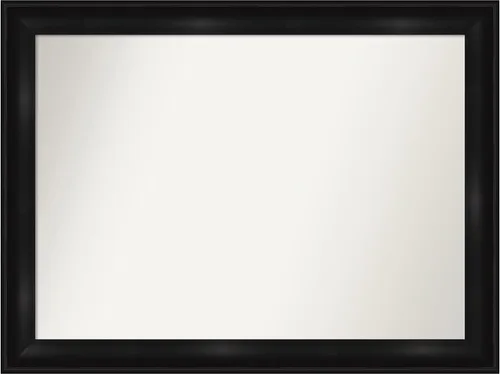 Vista 226 de Amanti Art Espejo personalizado, gran espejo de baño estrecho, espejo de pared o espejo de tocador de baño sobre el fregadero (24 x 24 pulgadas)