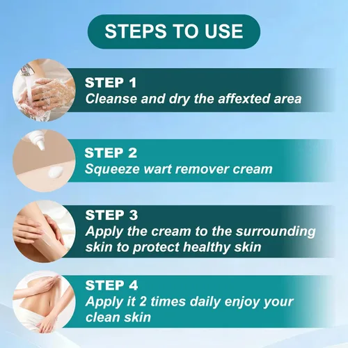 Vista 6 de Crema eliminadora de verrugas, crema para verrugas genitales, verrugas, verrugas plantares, verrugas comunes, maíz, Flat Wars NDC (84010-200-01)