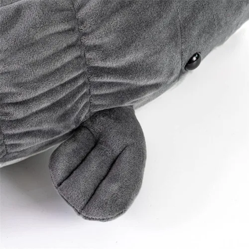 Vista 6 de Peluche de ballena espermática, juguete de peluche suave para niños, muñeca de peluche esponjosa para niñas, niños, bebés y niñas pequeñas