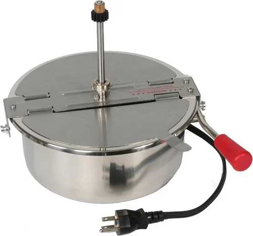 Vista 6 de Caldera de repuesto de 4 onzas para máquinas de palomitas de maíz de 4 onzas, 480 W, para uso con Great Northern Popcorn Company
