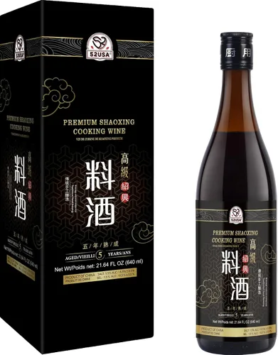 Vista 12 de 52USA Premium Shaoxing Vino para Cocinar 640ml (Paquete de 2), Vino de Cocina Chino Asiático, Vinos de Arroz Shao Hsing, Vino de Arroz Shaoxing