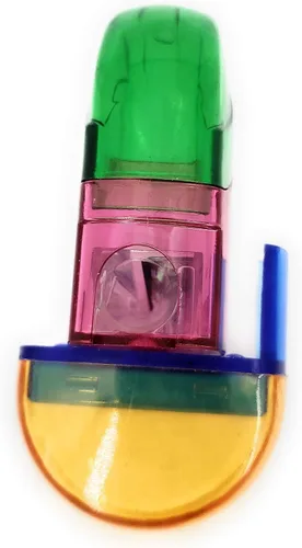 Vista 2 de Combo de sacapuntas y borrador 2 en 1 - 2 incluidos en el paquete