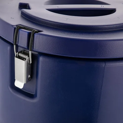Vista 4 de Enfriador de bebidas aislado de 5.3 galones, dispensador con interior de acero inoxidable y boquilla, enfriador deportivo portátil para campamento