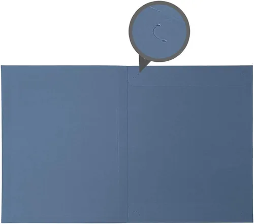 Vista 4 de Portacertificados SUNEE (Azul Marino, 30 paquetes), cubiertas de diploma con borde de papel dorado, para certificados de tamaño carta 8.5x11