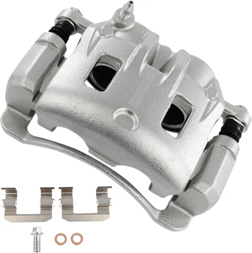 Vista 18 de cciyu 18B4918A Pinza de freno delantera derecha con soporte para Cadillac, para Chevy, para GMC