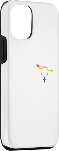 Vista 3 de iPhone 15 LGBTQ Comunidad Lesbiana Gay Bi Trans Símbolo Cultura Caso