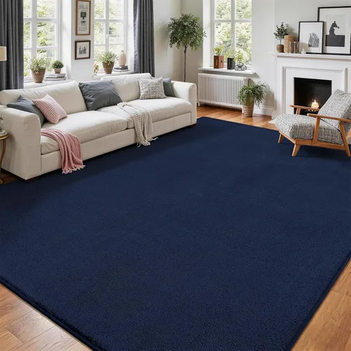 Vista 38 de Vasofe Alfombra de pasillo negra de 2 x 4 pulgadas, alfombra antideslizante de espuma viscoelástica gruesa para interiores, para guardería Negro