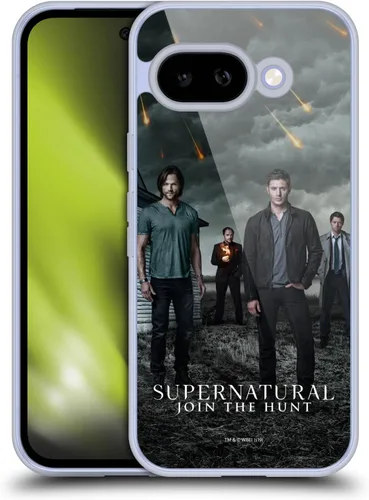 Vista 67 de Head Case Designs Supernatural Sam, Dean & Castiel Key Art - Funda de gel con licencia oficial [protección de grado militar] compatible con Google