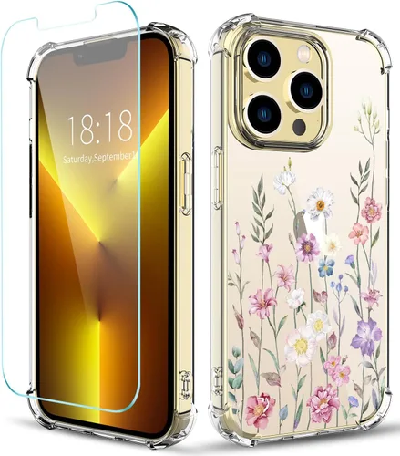 Vista 73 de Funda para iPhone 13 y iPhone 14 (6.1 pulgadas), funda protectora delgada de poliuretano termoplástico suave a prueba de golpes, bonito
