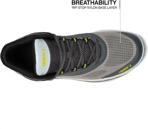 Vista 4 de AND1 Revel Mid - Tenis de baloncesto para hombre, para interiores o exteriores, para calle o cancha, tallas 7-16