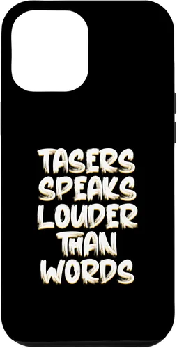 Vista 10 de Funda eléctrica para iPhone 12 mini Tasers Speak Louder Than Words