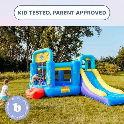 Vista 9 de Castillo hinchable Bounceland Pop Star.