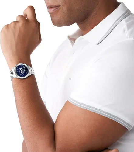 Vista 5 de Michael Kors - Reloj de cuarzo Slim Runway de acero inoxidable para hombre