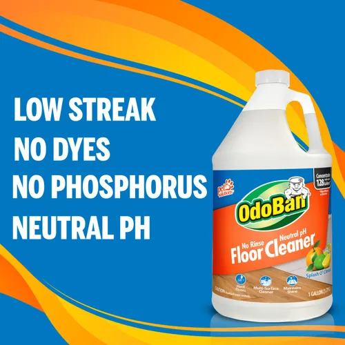 Vista 8 de OdoBan Pet Solutions - Limpiador concentrado de pH neutro sin enjuague, 3 galones, aroma cítrico Splash O