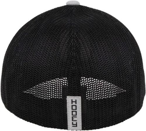 Vista 2 de HOOEY Boys Grey Cheyenne Patch Flex Fit Mesh Ball Cap