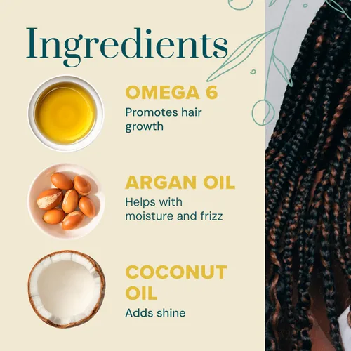 Vista 3 de J. AMILA Gel trenzado N brillante – sujeción extrema, rico en humedad y sin escamas – Ingredientes naturales para cabello rizado y rizado – Ideal