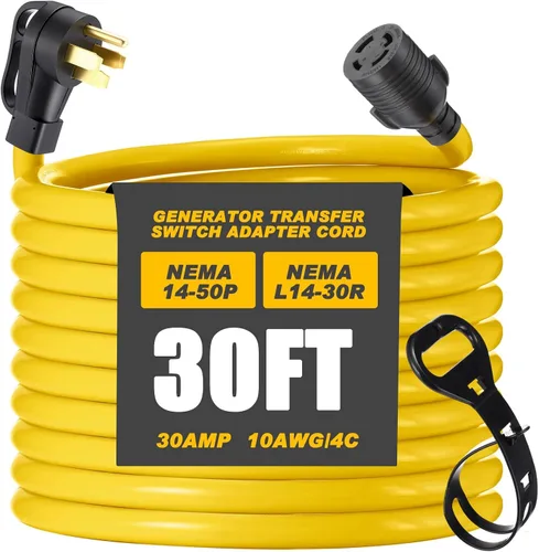 Vista 28 de Kanayu Cable adaptador de interruptor de transferencia de generador NEMA TT