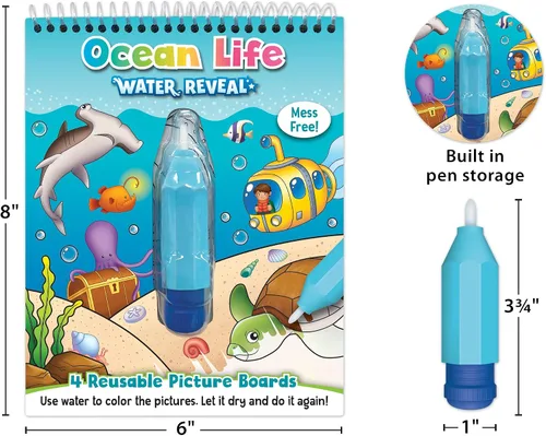 Vista 5 de Teacher Created Resources Revelación del agua de la vida oceánica (TCR21000)